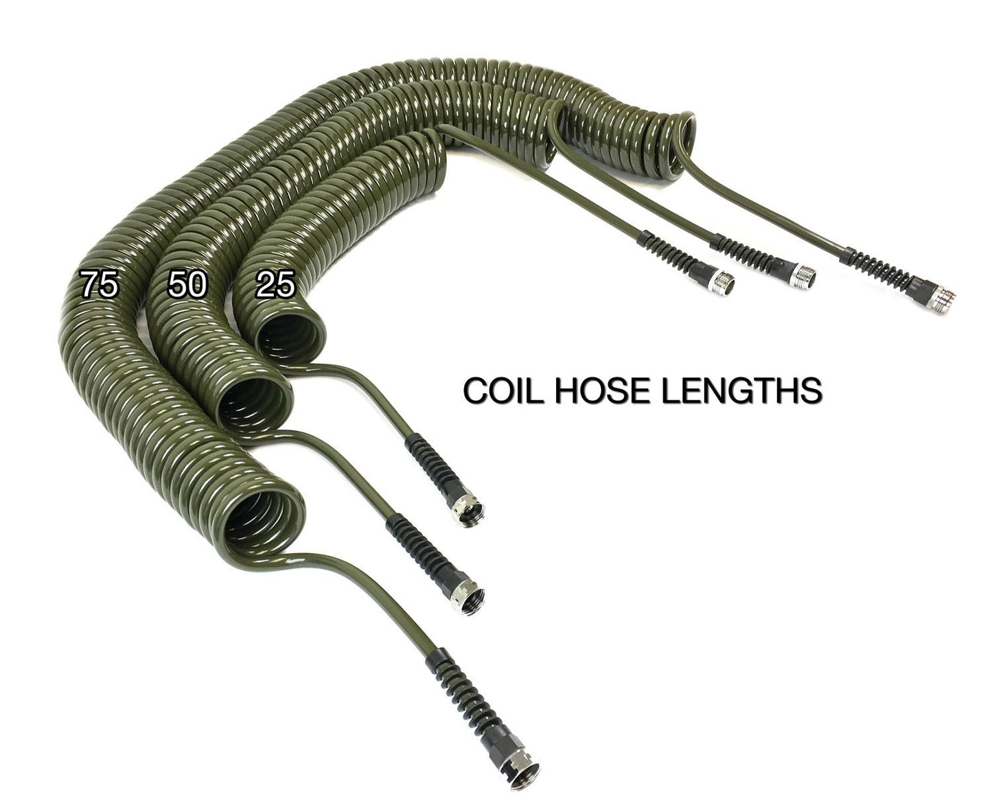 Water Right PCH-050-EP-6PKRS 300 Series 50 Ft Coil Hose, Foot, Eggplant