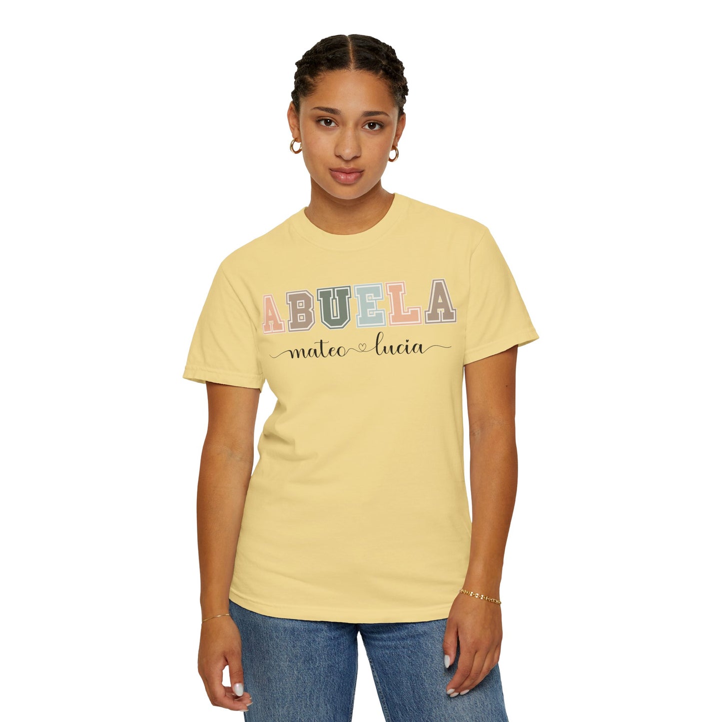 Personalized Custom Abuela Grandma T-shirt