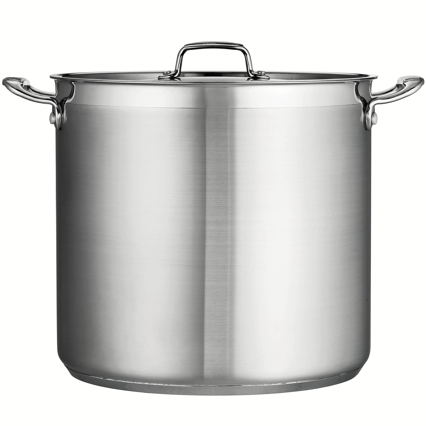 Tramontina Covered Stock Pot Stainless Steel 24-Quart, 80120/003DS