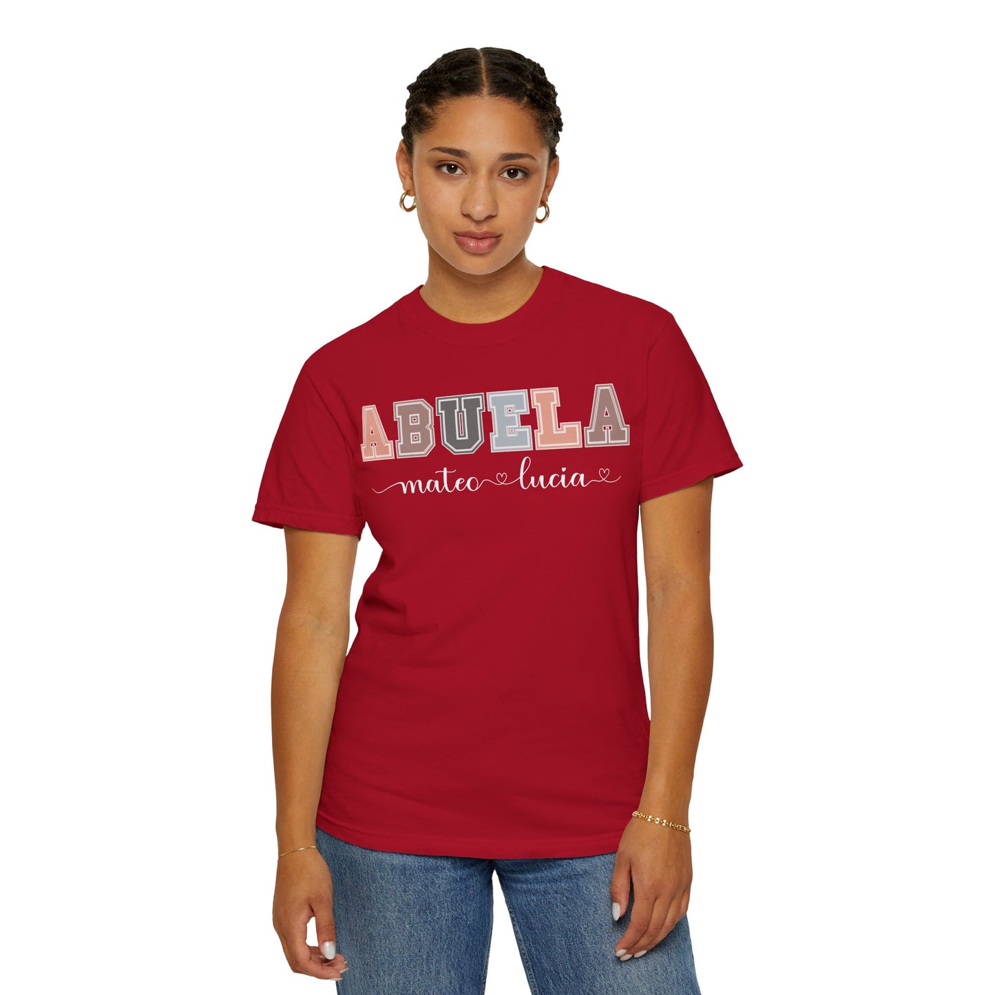 Personalized Custom Abuela Grandma T-shirt