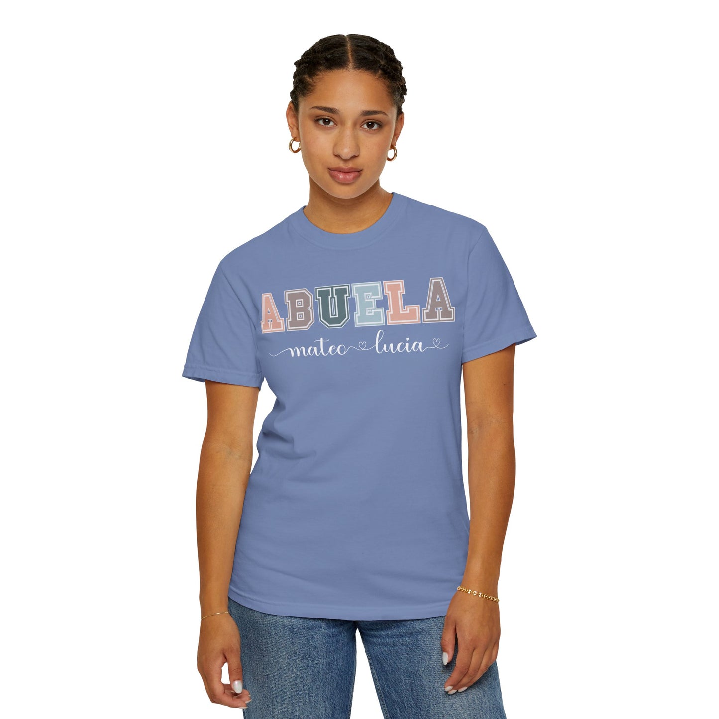 Personalized Custom Abuela Grandma T-shirt