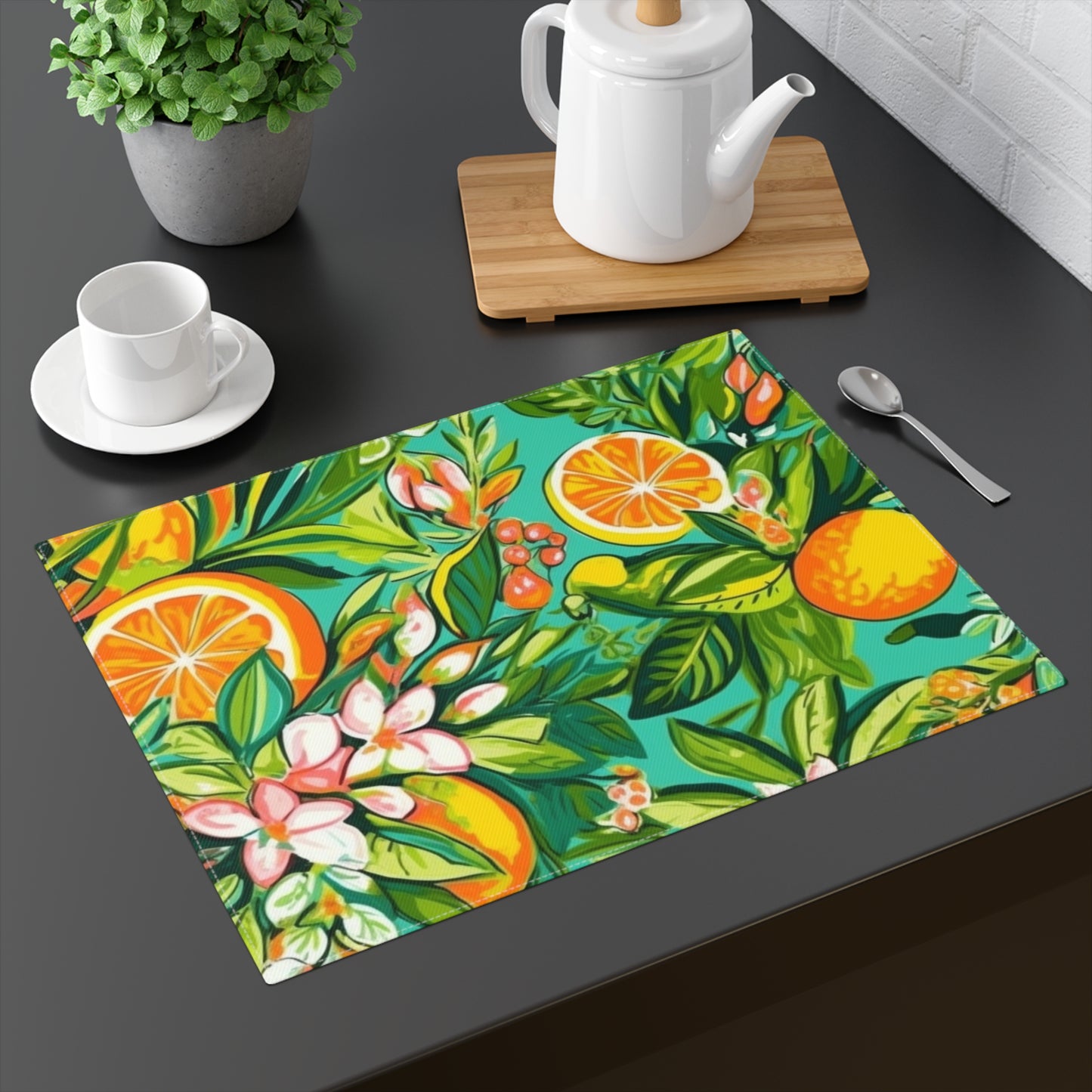 Fresh Green Citrus Placemat