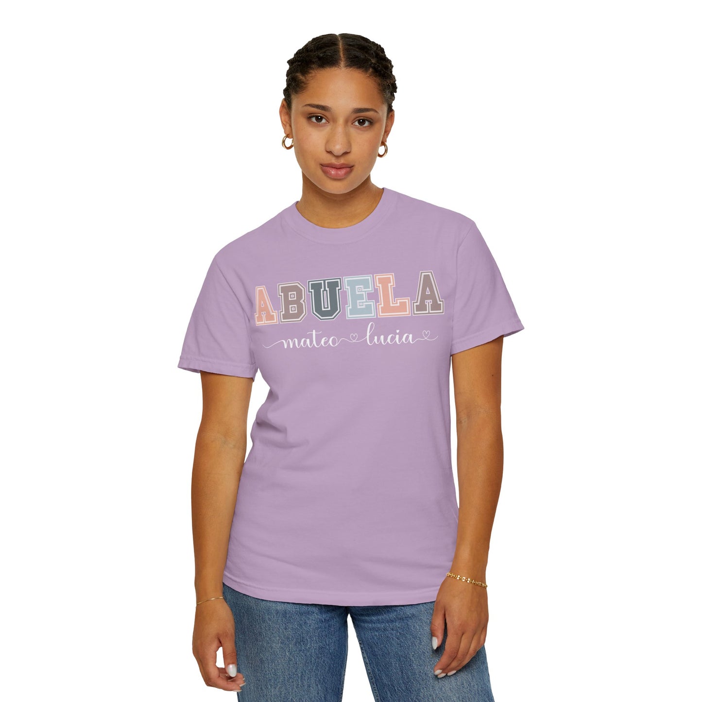Personalized Custom Abuela Grandma T-shirt