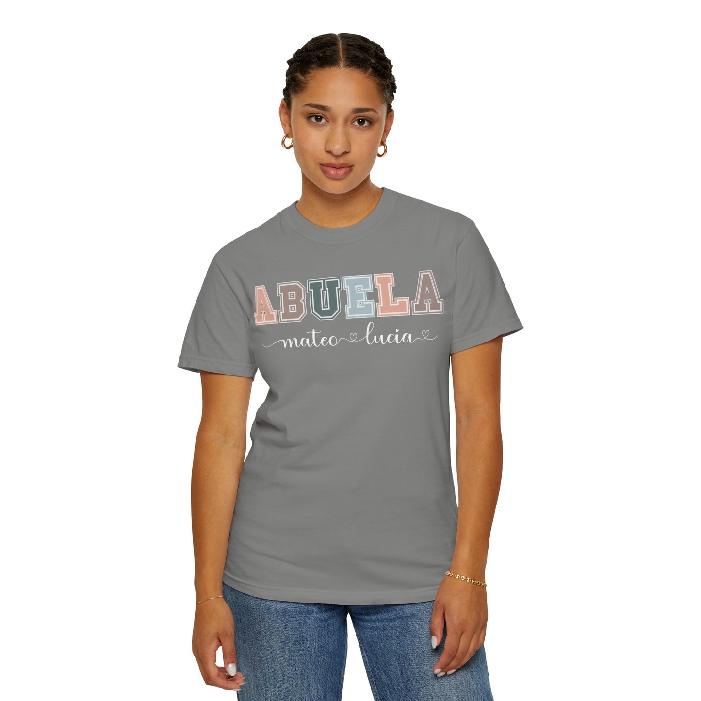 Personalized Custom Abuela Grandma T-shirt