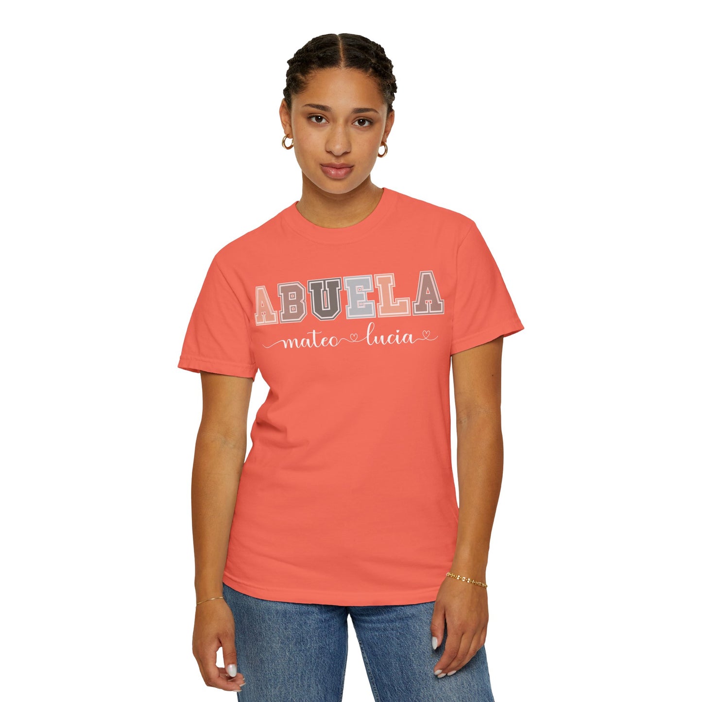 Personalized Custom Abuela Grandma T-shirt