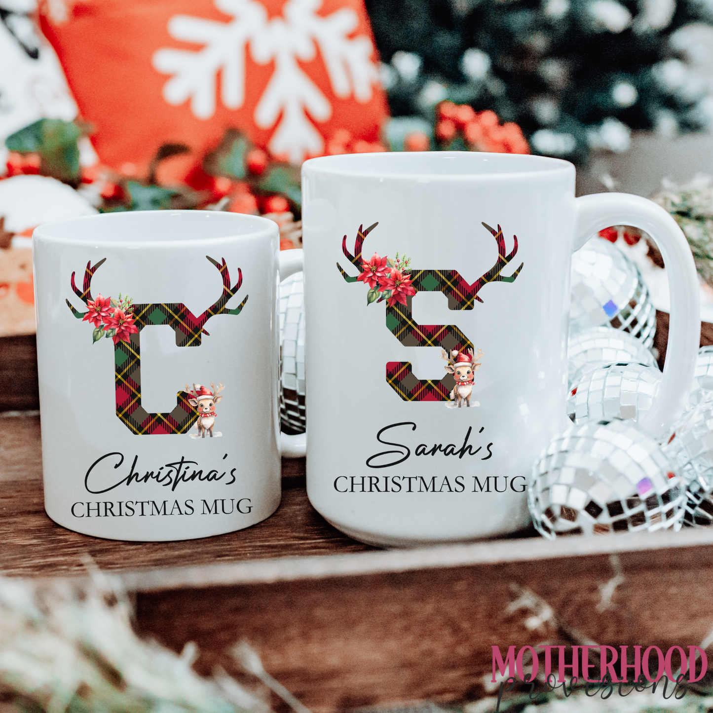 Custom Name Christmas Mug for Christmas Gift - Personalized Christmas Mug, Stocking Stuffer, Personalized Gift, Secret Santa