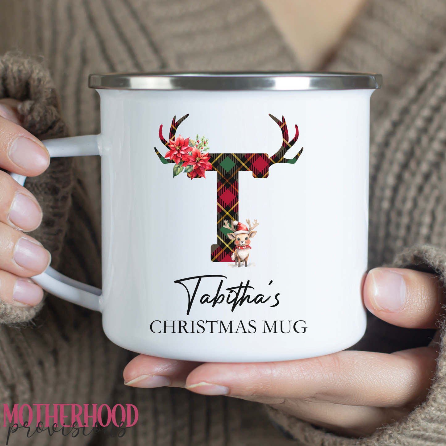 Custom Name Christmas Mug for Christmas Gift - Personalized Christmas Mug, Stocking Stuffer, Personalized Gift, Secret Santa