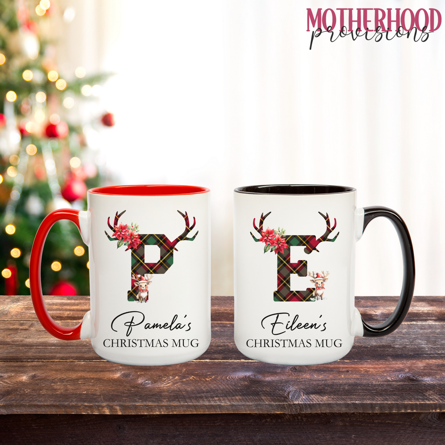 Custom Name Christmas Mug for Christmas Gift - Personalized Christmas Mug, Stocking Stuffer, Personalized Gift, Secret Santa