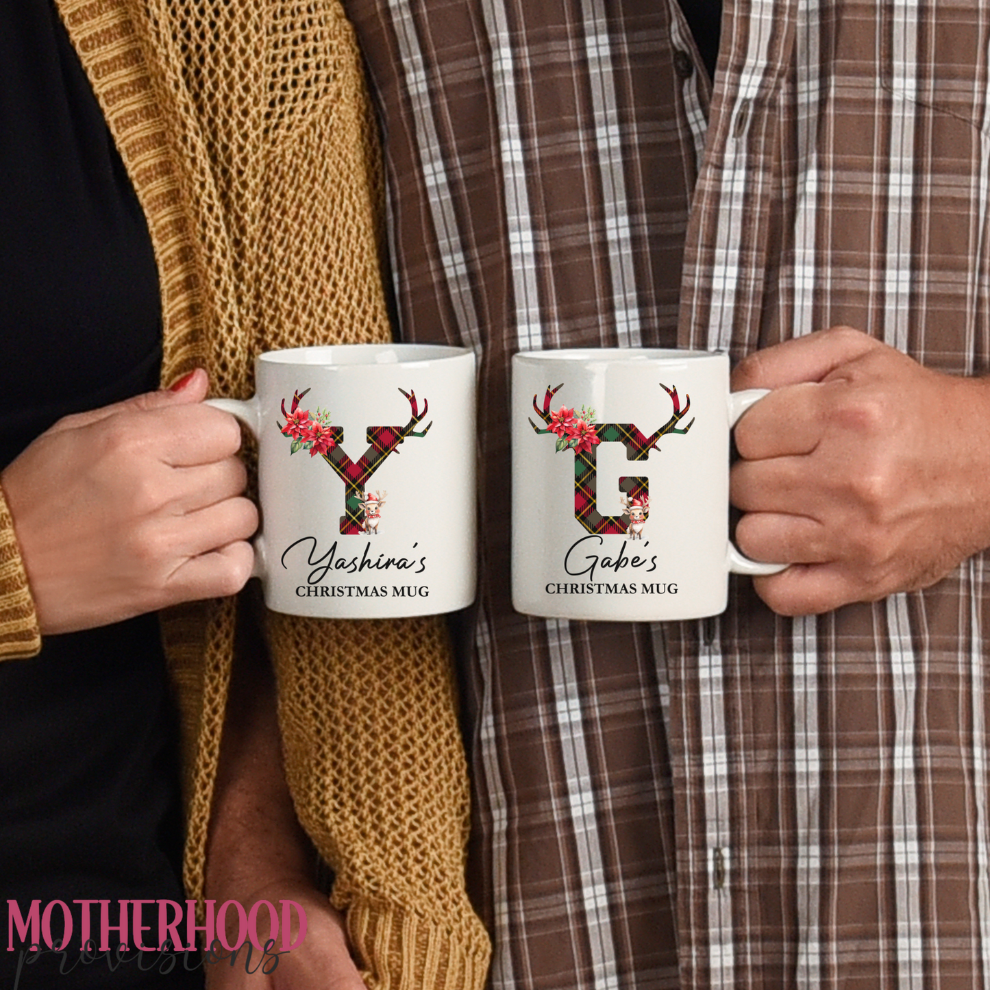 Custom Name Christmas Mug for Christmas Gift - Personalized Christmas Mug, Stocking Stuffer, Personalized Gift, Secret Santa