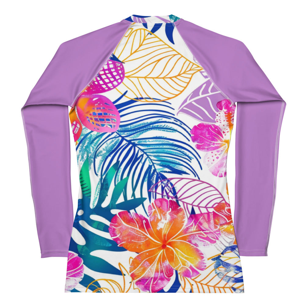 Women's Hawaiian Rash Guard