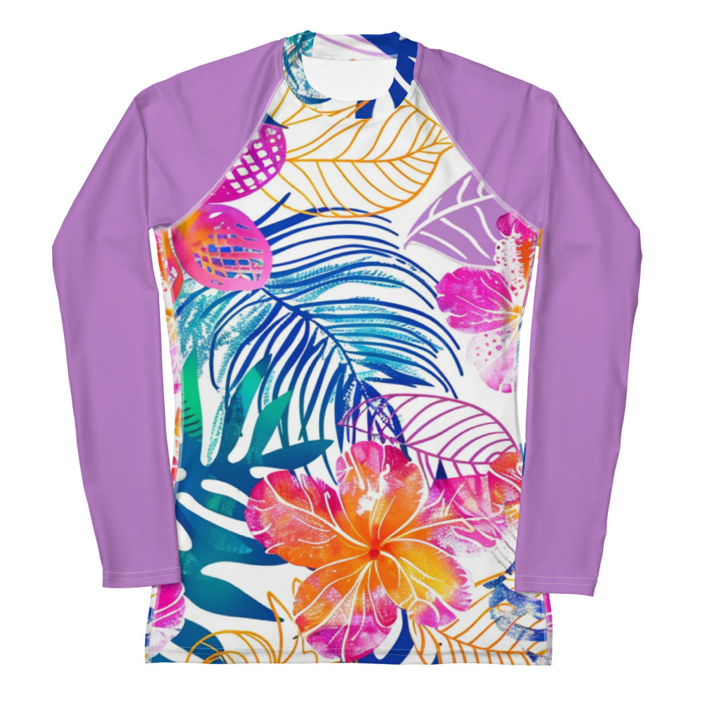 Women's Hawaiian Rash Guard – Motherhood Provisions